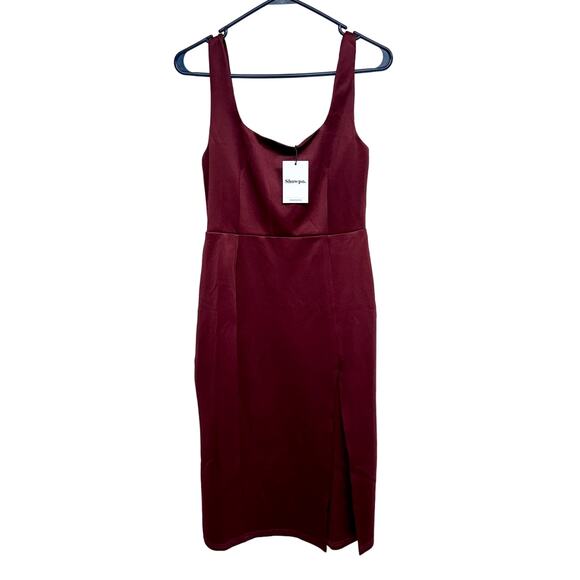 Show Po Women Red Sleeveless Mini Dress Size 8 NWT - Picture 2 of 5